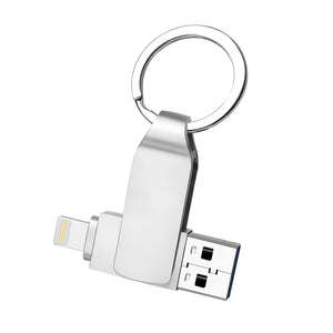 SafetyZip™ iPhone / iPad USB-Lightning Flash Drive