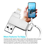 SafetyZip™ iPhone / iPad USB-Lightning Flash Drive